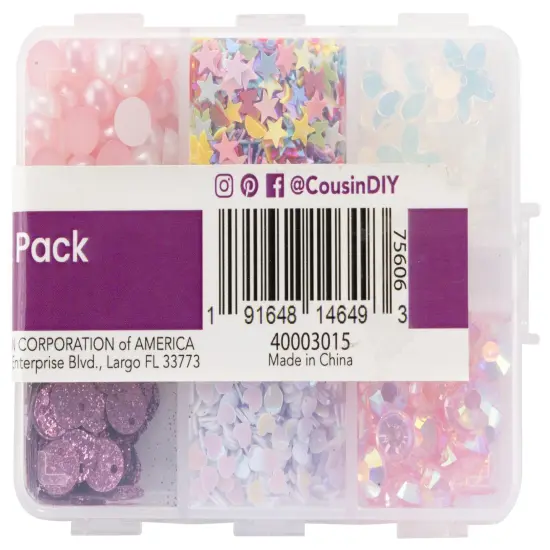 GEMBELLISHMENT PACK - PINK/AB-GEMBELLISHMENT PACK - PINK/AB {2}