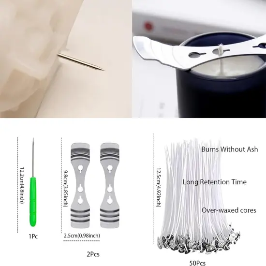 Candle Making With Wicks {2}