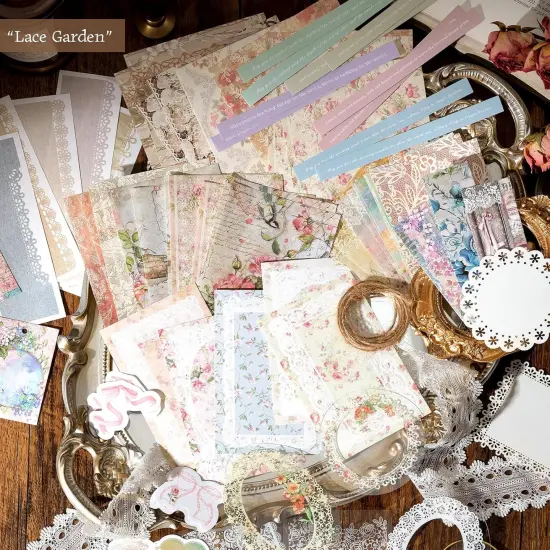 170Pcs Vintage Scrapbooking Stickers Pack(B) {5}