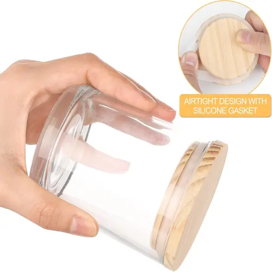 Thick Candle Jars for Making Candles 12 Pcs, 7 OZ {3}