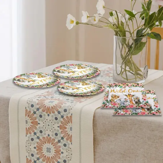 40Pcs Safari Baby Shower Party Decorations {4}