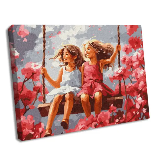 Painting by Numbers kit Best friends KHO8364 {1}