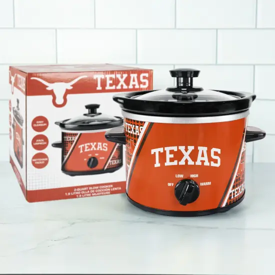 Uncanny Brands Texas Longhorns 2-Qt Slow Cooker {4}