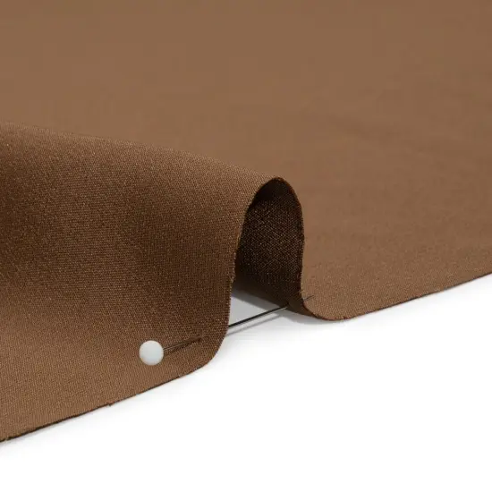 1 Yard Light Brown Silk 4-Ply Crepe Premium Collection 44 Inches Width {2}