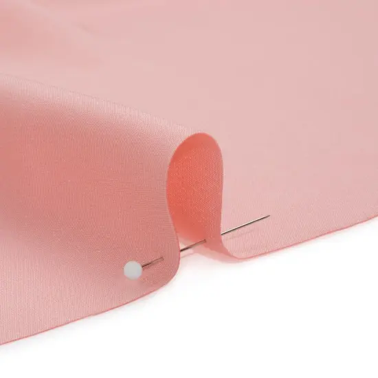 1 Yard Silk 4 Ply Crepe Candy Pink Pure Silk Fabric for Luxury Dresses, 44 Inches Width {2}