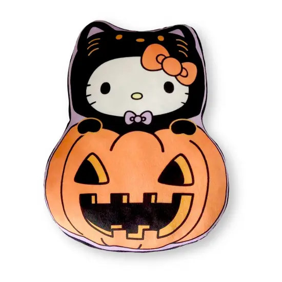 Sanrio Hello Kitty Pumpkin Kitty Travel Cloud Pillow 15 Inches {1}