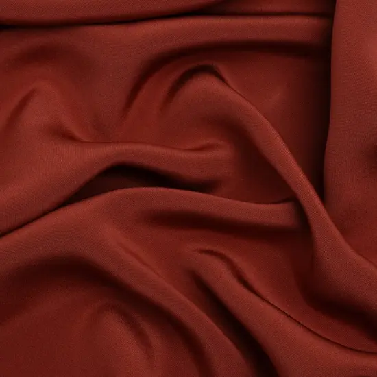 1 Yard Mahogany 4 Ply Silk Premium Fabric 44" Wide for Blouses, Pantsuits & Formal Fashion {1}