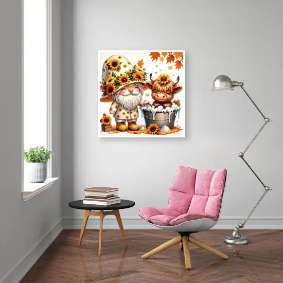 5D DIY Highland Cattle Diamond Art Kits for Adults {4}