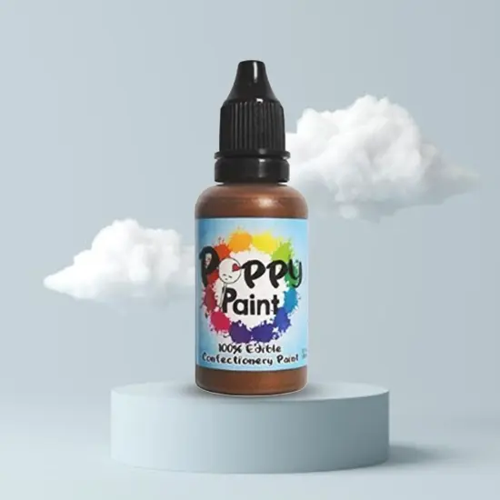 Bronze Edible Food Paint Fast Drying Metallic Confectionery Decorating Paint {3}