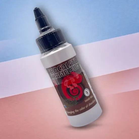 2 OZ Chocolate Chameleon Red Food Coloring for Chocolate and Buttercream {2}
