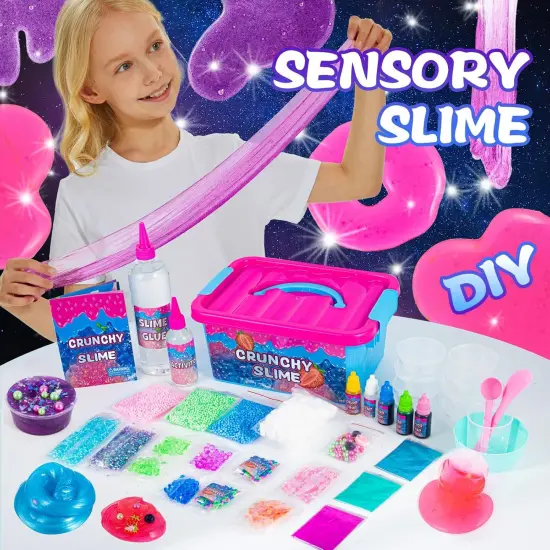 Unicorn Crunchy Slime Kit {3}