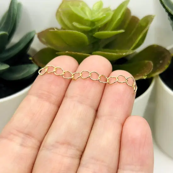 KC Gold Iron Necklace Extenders, 5cm {3}