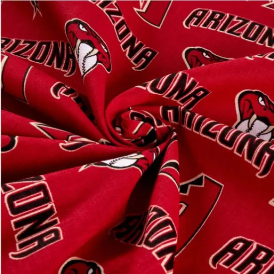 Licensed MLB Arizona Diamondbacks Cotton 6679-B Fabric by the Yard {2}