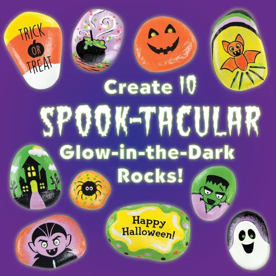 Creativity for Kids Hide and Seek Halloween Rock Painting Kit {2}