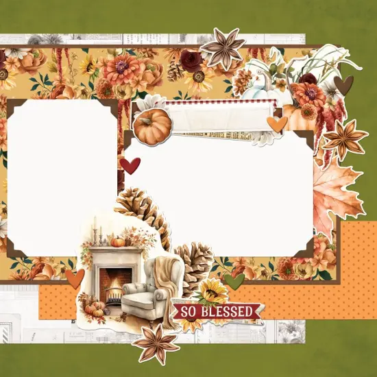 Simple Stories Simple Pages Page Kit-Simple Vintage Autumn Breeze {6}