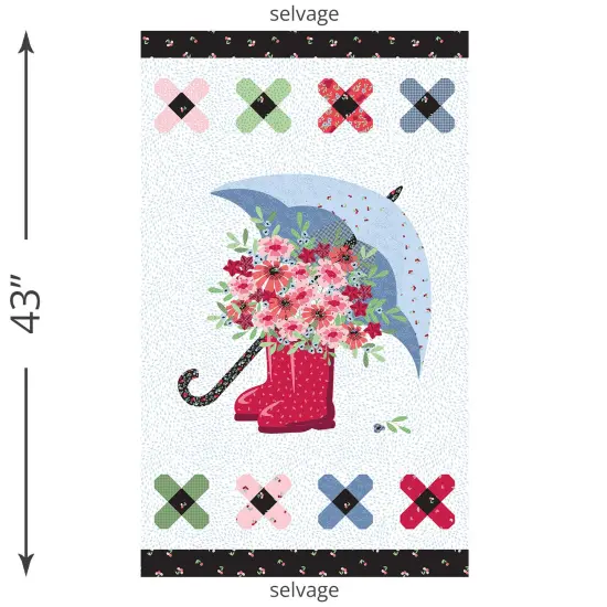 Cloudburst Panel (p16188-panel) | Cloudburst | Jill Finley | Riley Blake {1}