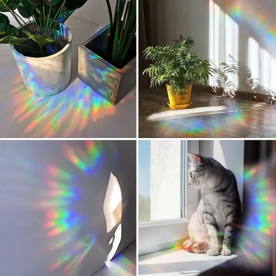 15PCS Bat Prismatic Window Clings {4}