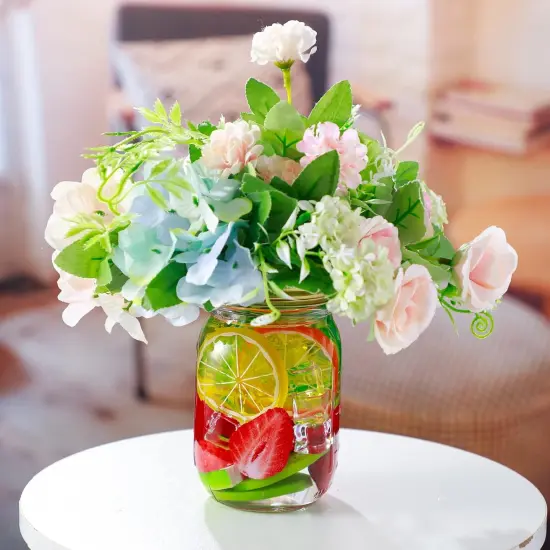 85 Pcs Fake Fruit Slices Ice Cubes {5}