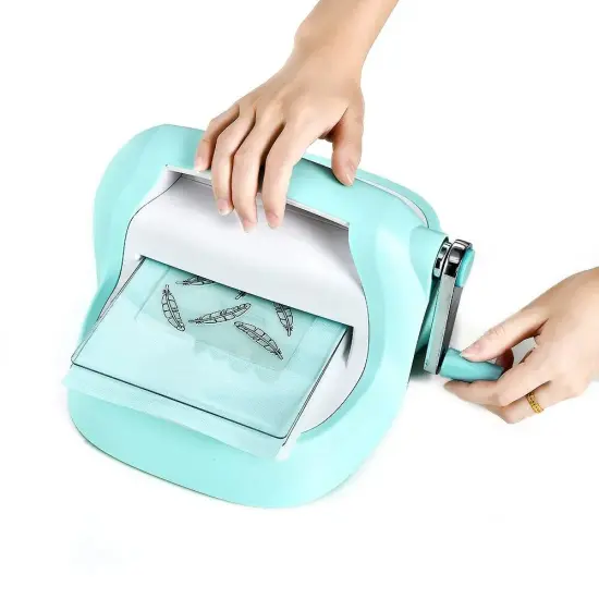 Die Cutting & Embossing Machine Combo Opening with 2 Cutting Pads for Craft & Arts {3}