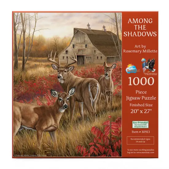 Sunsout Among the Shadows 1000 pc Jigsaw Puzzle 30913 {4}