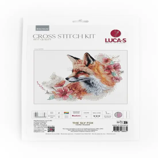 The Sly Fox BM3020L Counted Cross-Stitch Kit {2}
