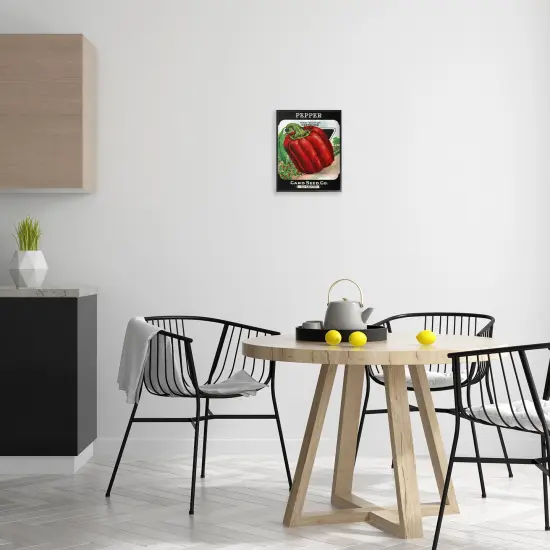 Stupell Industries Vintage Garden Peppers Framed Giclee Design by Lil' Rue {2}