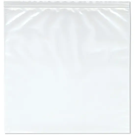 Plymor 16" x 16" (Pack of 50), 4 Mil Heavy Duty Zipper Reclosable Plastic Bags {1}
