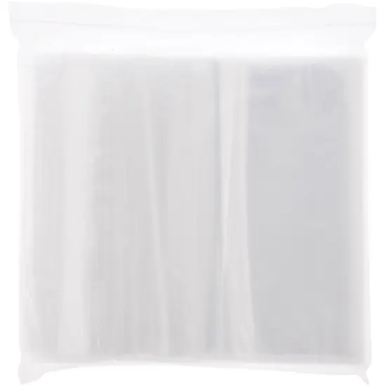 Plymor 8" x 14" (Pack of 100), 2 Mil Zipper Reclosable Plastic Bags {4}