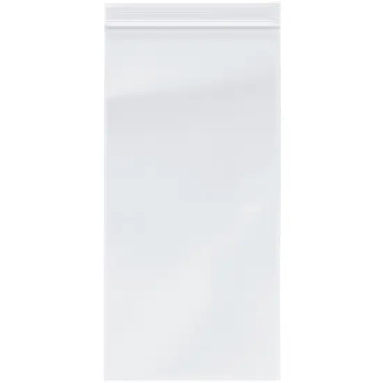 Plymor 6" x 12", 4 Mil Heavy Duty Zipper Reclosable Plastic Bags {1}