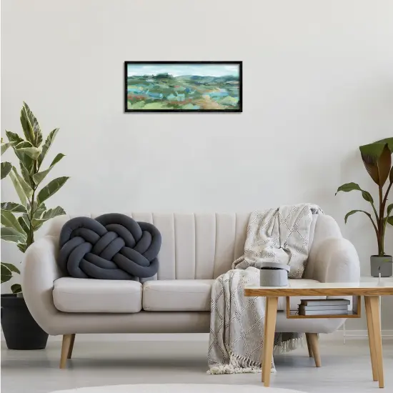 Stupell Industries Painterly Landscape Greenery Framed Giclee Design by Carol Robinson {8}