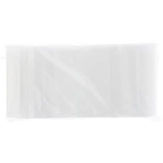 Plymor 5" x 8", 4 Mil with White-Block Heavy Duty Zipper Reclosable Plastic Bags {4}