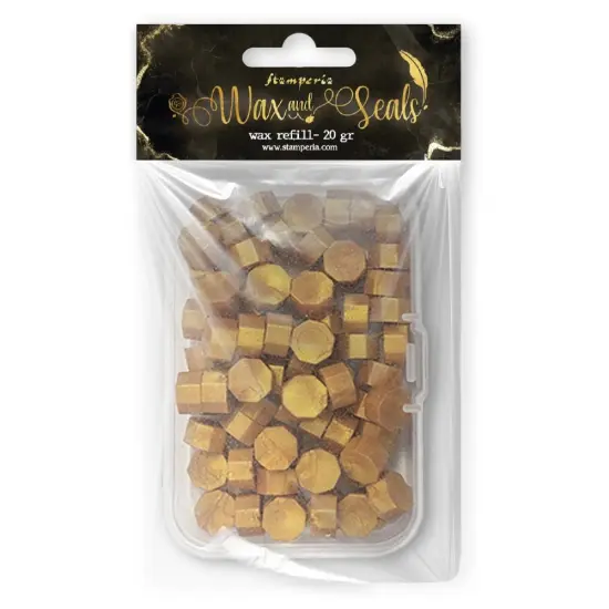Stamperia Wax Seal Refill20g-Light Gold {1}