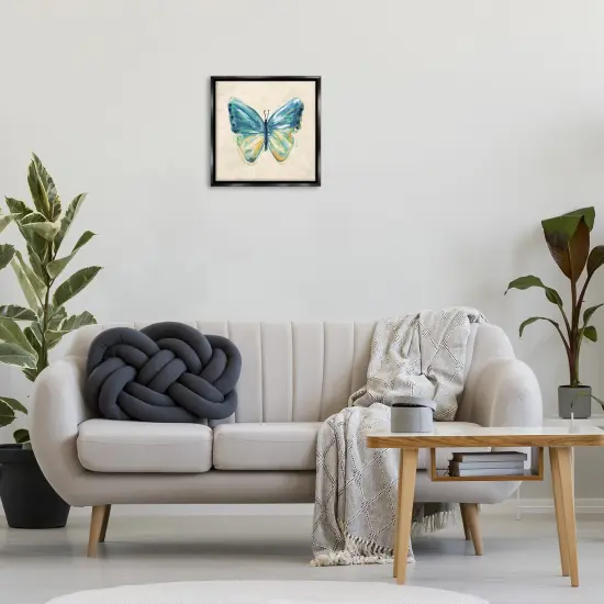Stupell Industries Bright Watercolor Butterfly Floating Frame Design by Carol Robinson {8}