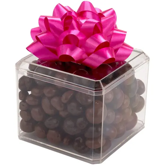 Pioneer Plastics 028C Clear Square Plastic Container, 3.75" W x 3.0625" H {3}