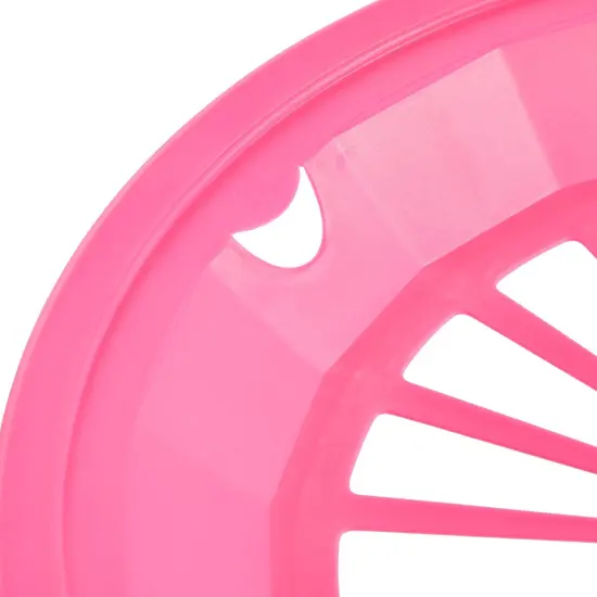 20 Pack 10 inch Reusable Plastic Paper Plate Holders, Heavy Duty Picnic Supplies, Holds 9" Party Plates, 4 Colors Multicolor {7}