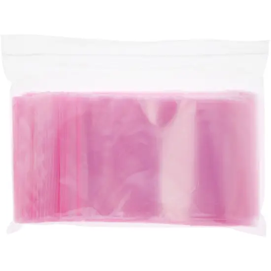 Plymor 4" x 6" (Pack of 100), 2 Mil Anti-Static Zipper Reclosable Plastic Bags {4}