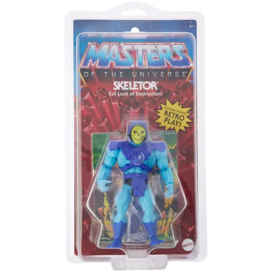 Protech SSMOTU Clamshell Storage / Display Case for Standard Style Masters of the Universe Origins Carded Figure, 6" W x 11.25" H x 2.25" D {3}