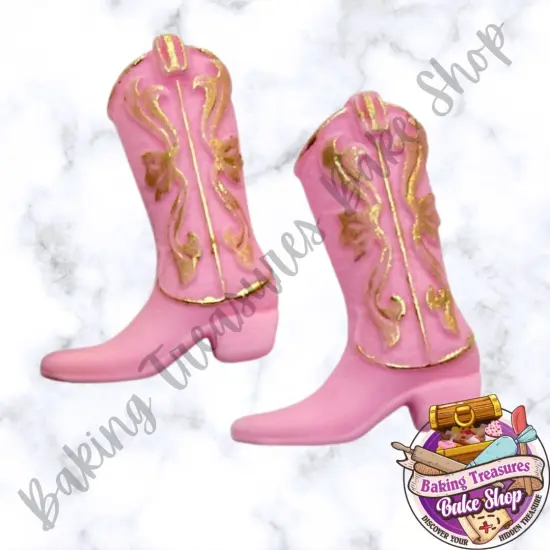Cowboy Boots Silicone Mold {4}