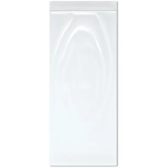 Plymor 6" x 14" (Pack of 100), 4 Mil Heavy Duty Zipper Reclosable Plastic Bags {1}