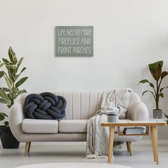 Stupell Industries Fireflies & Front Porches Canvas Design by Lil' Rue {2}