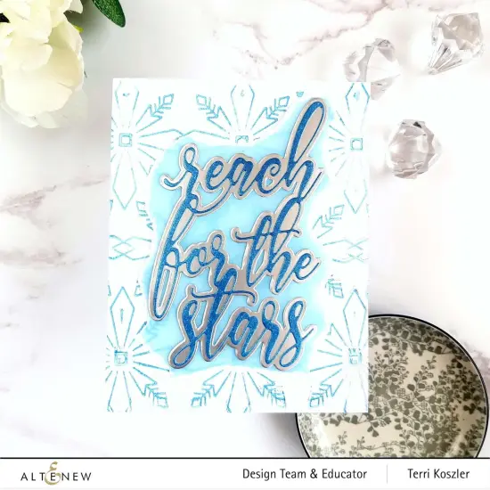 Starry Patterns 3D Embossing Folder {4}