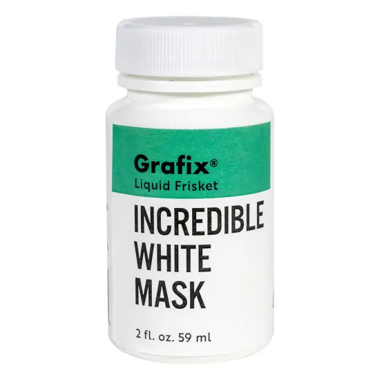 Grafix Incredible White Mask Liquid Frisket-2oz {1}