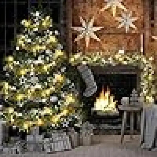 Holly Berry Garland Battery Operated {3}