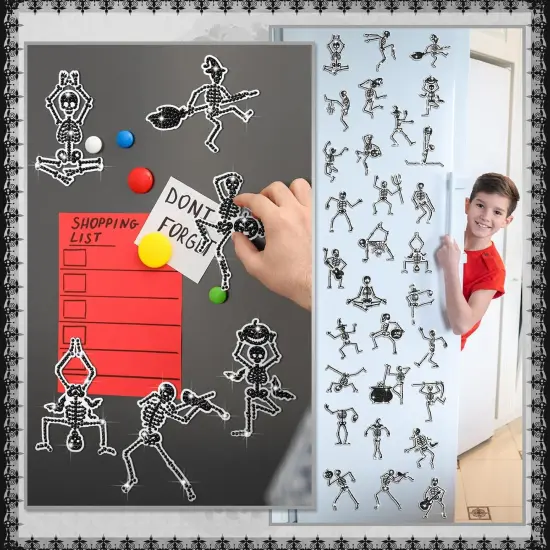 30 Pcs Halloween Diamond Art Painting Magnets Kits for Adults {2}