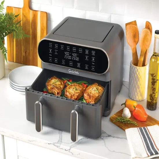 Sur La Table Single or Double Basket Air Fryer 352oz SLT 1805 {6}