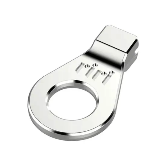 Zipper &ndash; Black 6MM Brass Teeth Closed Bottom 7" {6}