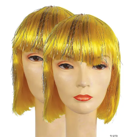 Bargain China Doll with Tinsel Wig {3}