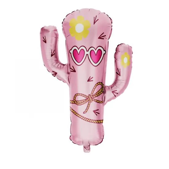 Boots and Bows Metallic Foil Balloon Shaped (1/Pkg) {1}