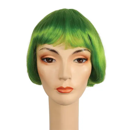 Lulu Bargain Light Green Wig {5}