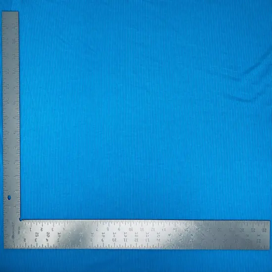 1 Yard 4x2 Rib Knit Solid Fabric Stretchy Durable Soft 52"-53" Inch Width H. Gray {5}